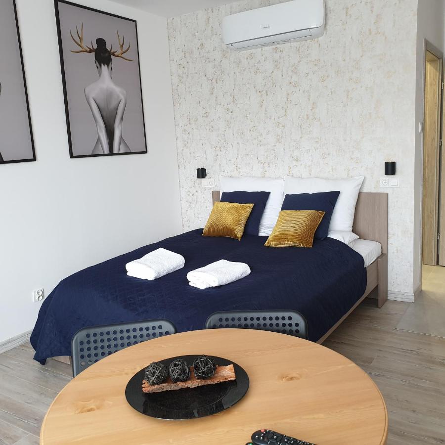 Q Apart Amber - Klimatyzowane Studio Przy Manufakturze Z Garazem Gratis, Fv Łódź Exterior foto